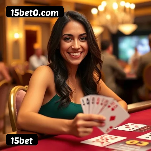 Cassino ao Vivo 15bet - Dealers Brasileiros Profissionais